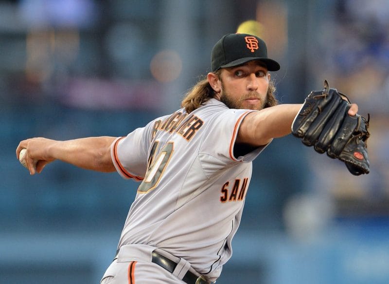 Dodgers Video: Madison Bumgarner Yells At Alex Guerrero After Fly Out