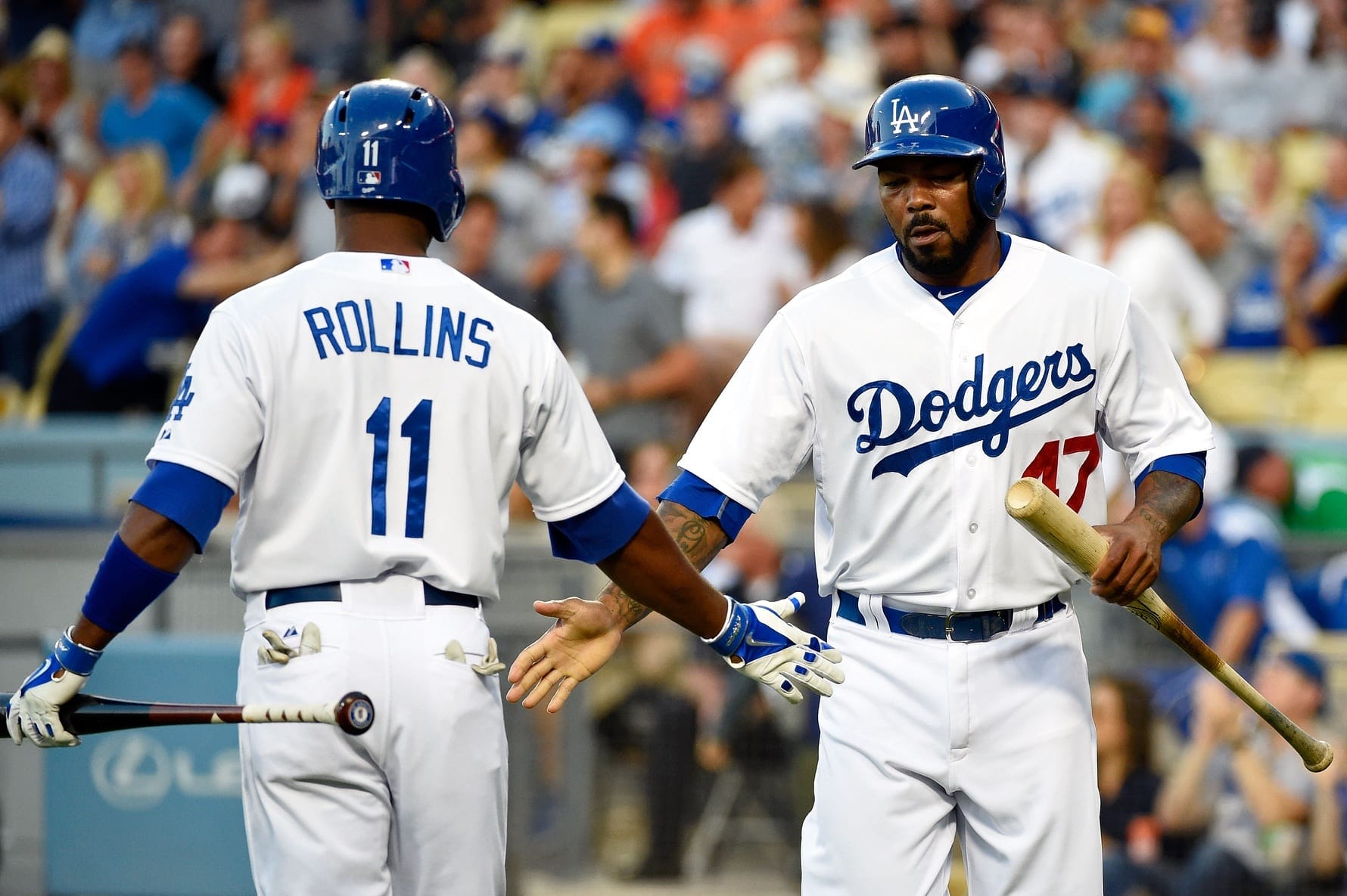 Jimmy Rollins to lead off for Dodgers this season