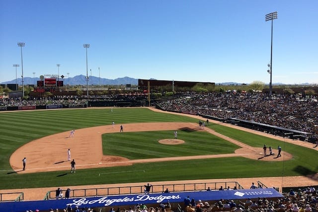 Dodgers spring training live stream hot sale