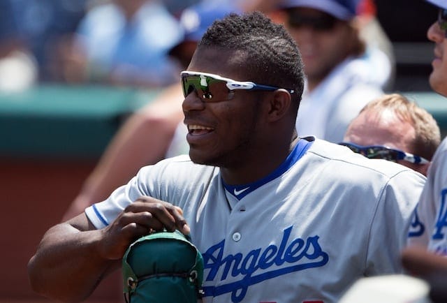 Dodgers News: Yasiel Puig Runs Bases With Maury Wills Watching