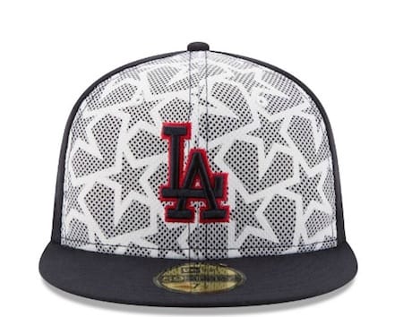 La dodgers 4th of 2025 july hat