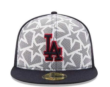 Dodgers Fourth of July cap