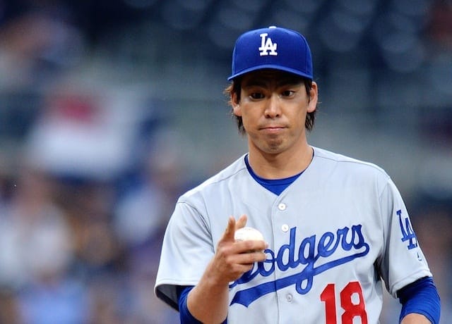 Baseball: Maeda pitches in relief in Dodgers' 1st loss in World Series