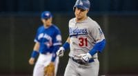 Dodgers Video: Joc Pederson Hits Home Run Off R.a. Dickey