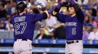 Rockies Chase Mike Bolsinger In 6th Inning To Snap Multiple Dodgers Winning Streaks