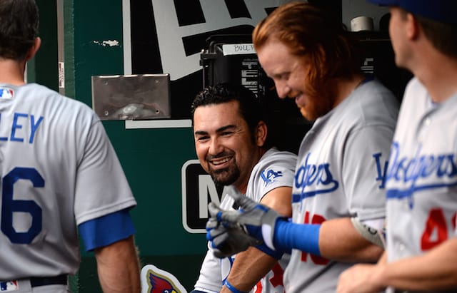 Adrian Gonzalez Hits Grand Slam, Dodgers End Road Trip With Win Over Cardinals