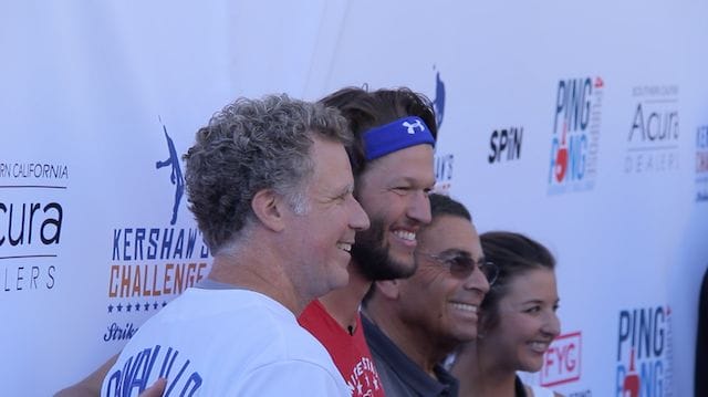 Recap Of Clayton Kershaw’s Ping Pong 4 Purpose, Hosted By Will Ferrell