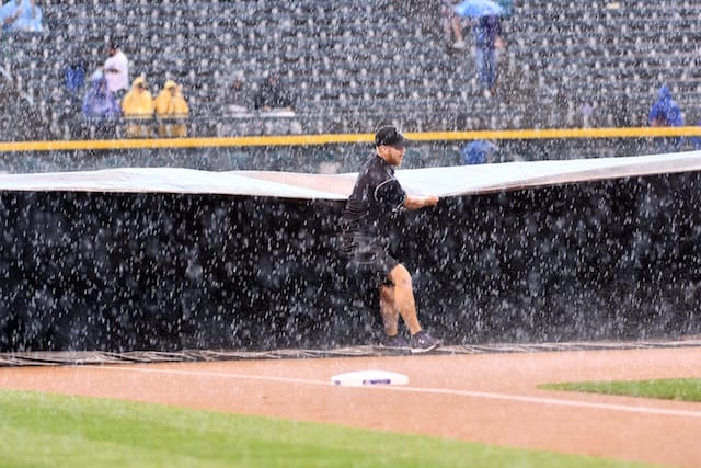 Dodgers-rockies Game At Coors Field Postponed Due To Rain; Doubleheader Scheduled For Aug. 31