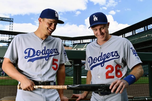 Dodgers All-Access: Chase Utley Dyed Hair After Losing Home Run