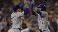Nlcs Game 5: Javier Baez, Addison Russell Lead Cubs To Put Dodgers On Brink Of Elimination