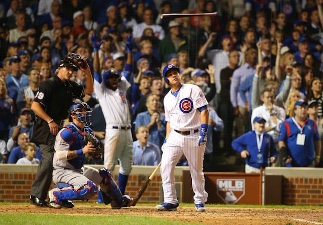 Nlcs Game 1: Cubs Answer Dodgers’ Haymaker With Miguel Montero Grand Slam