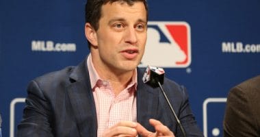 Los Angeles Dodgers president of baseball operations Andrew Friedman during the Winter Meetings