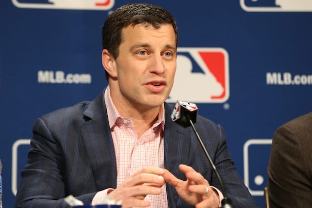 Los Angeles Dodgers president of baseball operations Andrew Friedman during the Winter Meetings