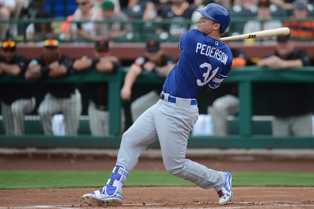 Dodgers Spring Training Video: Joc Pederson Hits Go-ahead Home Run Against Giants