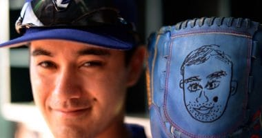 Dodgers Spring Training Video: Kenta Maeda’s Translator Will Ireton Accepts Weightlifting Challenge From Kenley Jansen