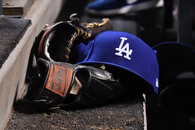 Dodgers-cap-glove