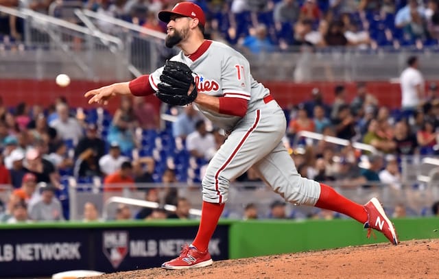 Rockies Trade For Phillies Relief Pitcher Pat Neshek