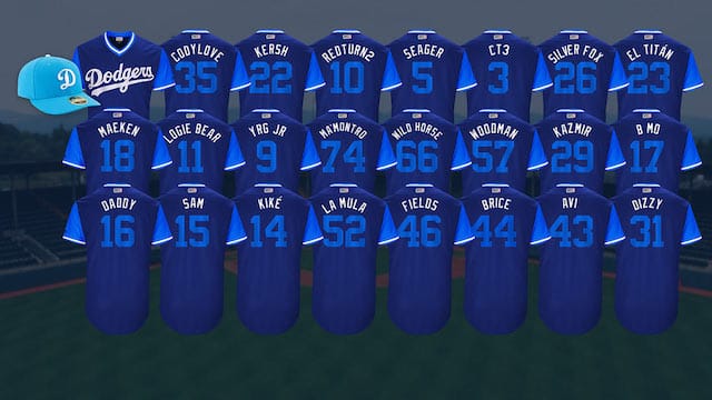 Dodgers News: Yasiel Puig, Justin Turner, Chase Utley Among Those To Don  Jersey With Nickname During Players Weekend - Dodger Blue