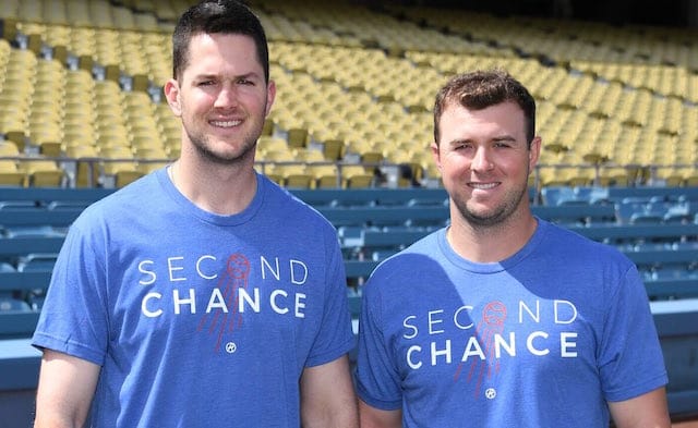 Dodgers News: Kyle Farmer, Alex Wood Collaborate With Athletes Brand On T- Shirt For Former College Teammate - Dodger Blue