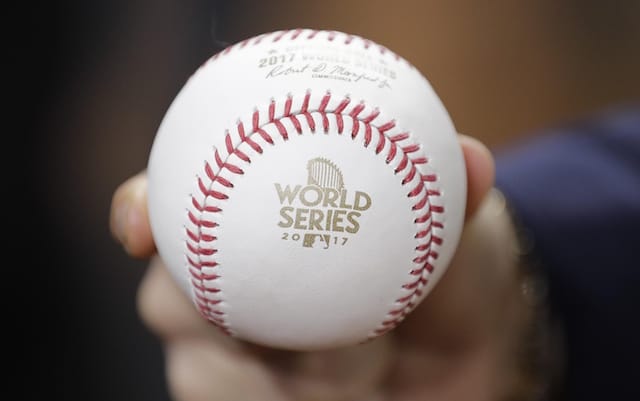 World Series baseball