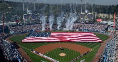 Los Angeles Dodgers, Dodger Stadium, Opening Day