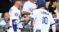 Kiké Hernandez, Justin Turner, Los Angeles Dodgers