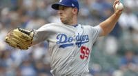 Los Angeles Dodgers relief pitcher Zac Rosscup