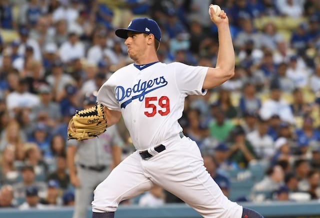 Los Angeles Dodgers relief pitcher Zac Rosscup