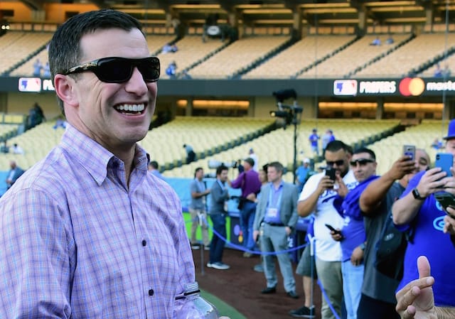 Los Angeles Dodgers president of baseball operations Andrew Friedman