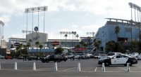 Dodger Stadium parking lot