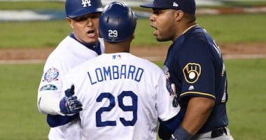 George Lombard, Manny Machado, 2018 NLCS, Dodgers