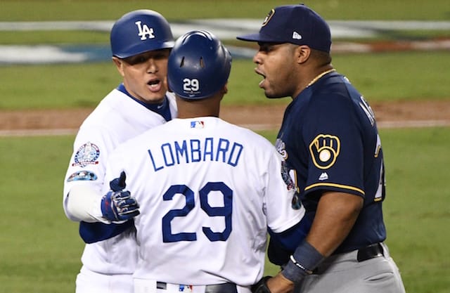 George Lombard, Manny Machado, 2018 NLCS, Dodgers