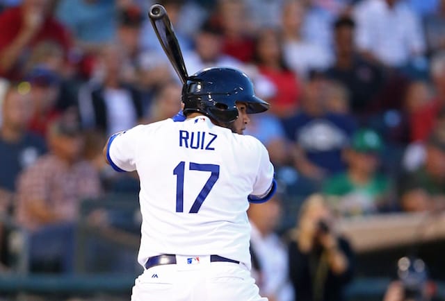 Los Angeles Dodgers catching prospect Keibert Ruiz