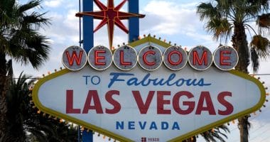 Las Vegas sign, 2018 Winter Meetings