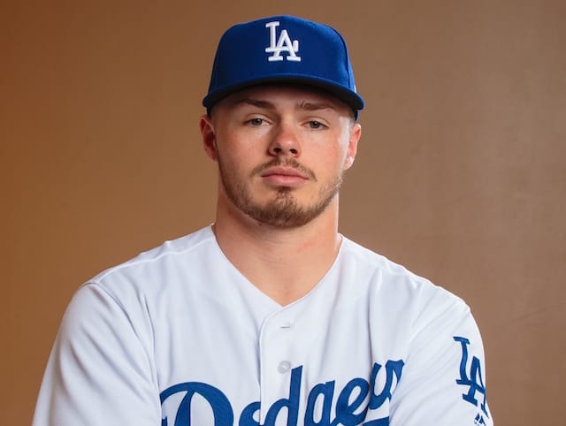 Los Angeles Dodgers prospect Gavin Lux