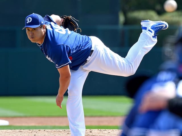 Dodgers Spring Training: Hyun-Jin Ryu Working On New Slider