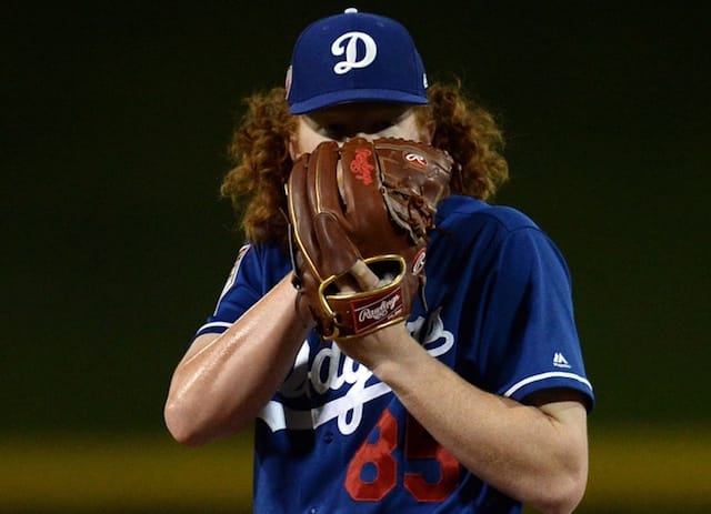 Los Angeles Dodgers Minor League pitcher Dustin May