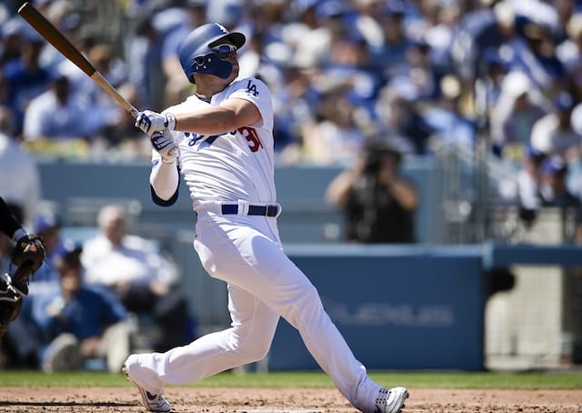Los Angeles Dodgers outfielder Joc Pederson