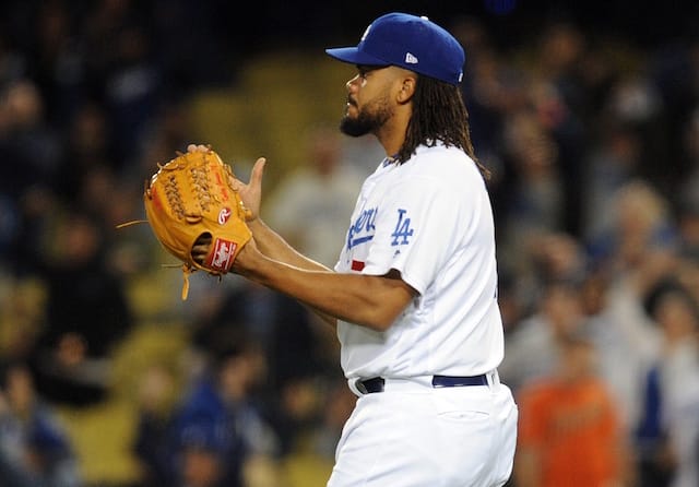 Los Angeles Dodgers' Kenley Jansen executes odd play in pivotal moment  against Chicago Cubs
