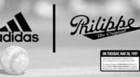 Adidas baseball logo, Philippe's The Original