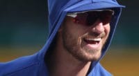 Los Angeles Dodgers outfielder Cody Bellinger during batting practice at PNC Park