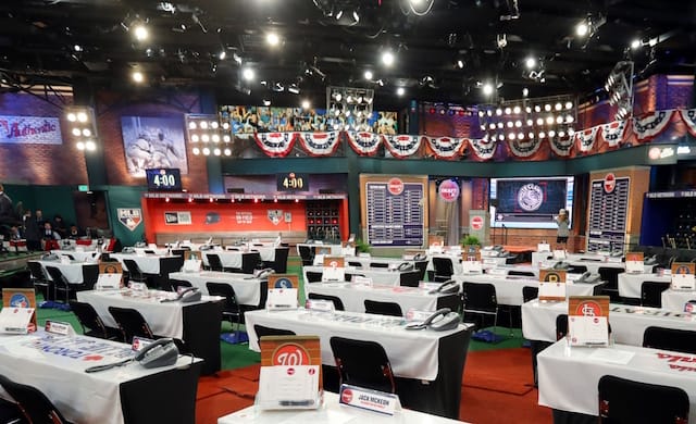 General view of the 2019 MLB Draft