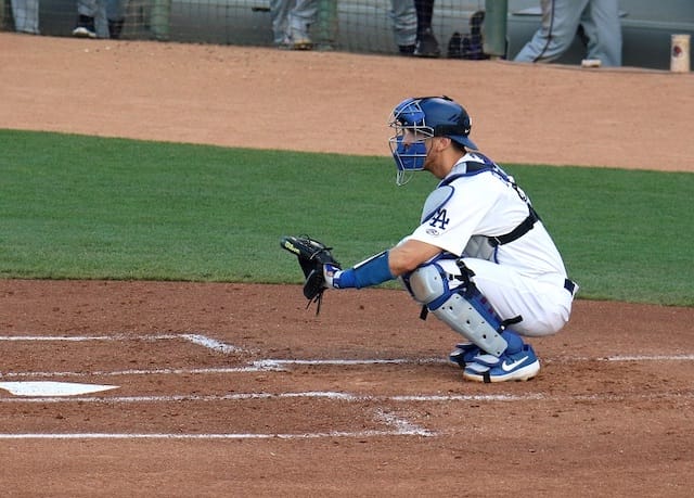 Los Angeles Dodgers catcher Austin Barnes on rehab assignment with High-A Rancho Cucamonga Quakes