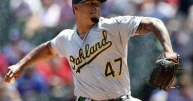 Former Los Angeles Dodgers prospect and Oakland Athletics pitcher Frankie Montas