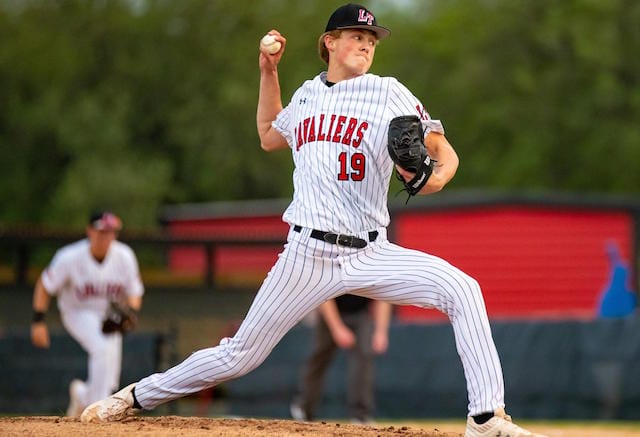 Lake Travis High School pitcher Jimmy Lewis drafted by the Los Angeles Dodgers