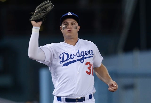 Los Angeles Dodgers outfielder Joc Pederson