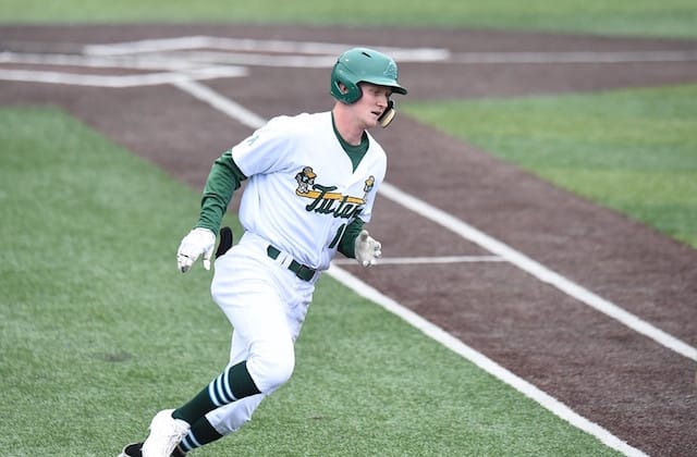 Tulane third baseman Kody Hoese selected by the Los Angeles Dodgers with the No. 25 overall pick in the 2019 MLB Draft