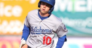 Los Angeles Dodgers catching prospect Will Smith with Triple-A Oklahoma City