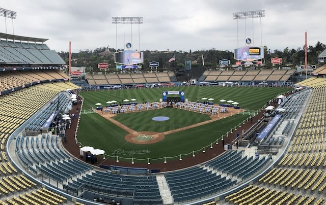 Dodger Stadium outfield seats : r/Dodgers