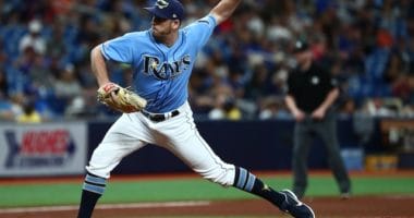 Tampa Bay Rays relief pitcher Adam Kolarek traded to the Los Angeles Dodgers